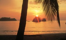 Sunset on Nicoya Gulf