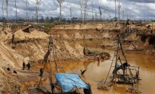 illegal gold mine