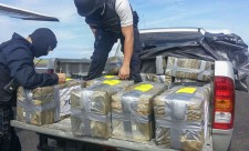 Some 1,700 tons of cocaine is expected to pass through Costa Rican territory in 2016. (Photo courtesy of the Ministry of Public Security)