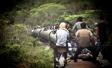 Political Refugees on there way to the United States