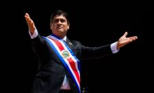 Carlos Alvarado President of Costa RIca